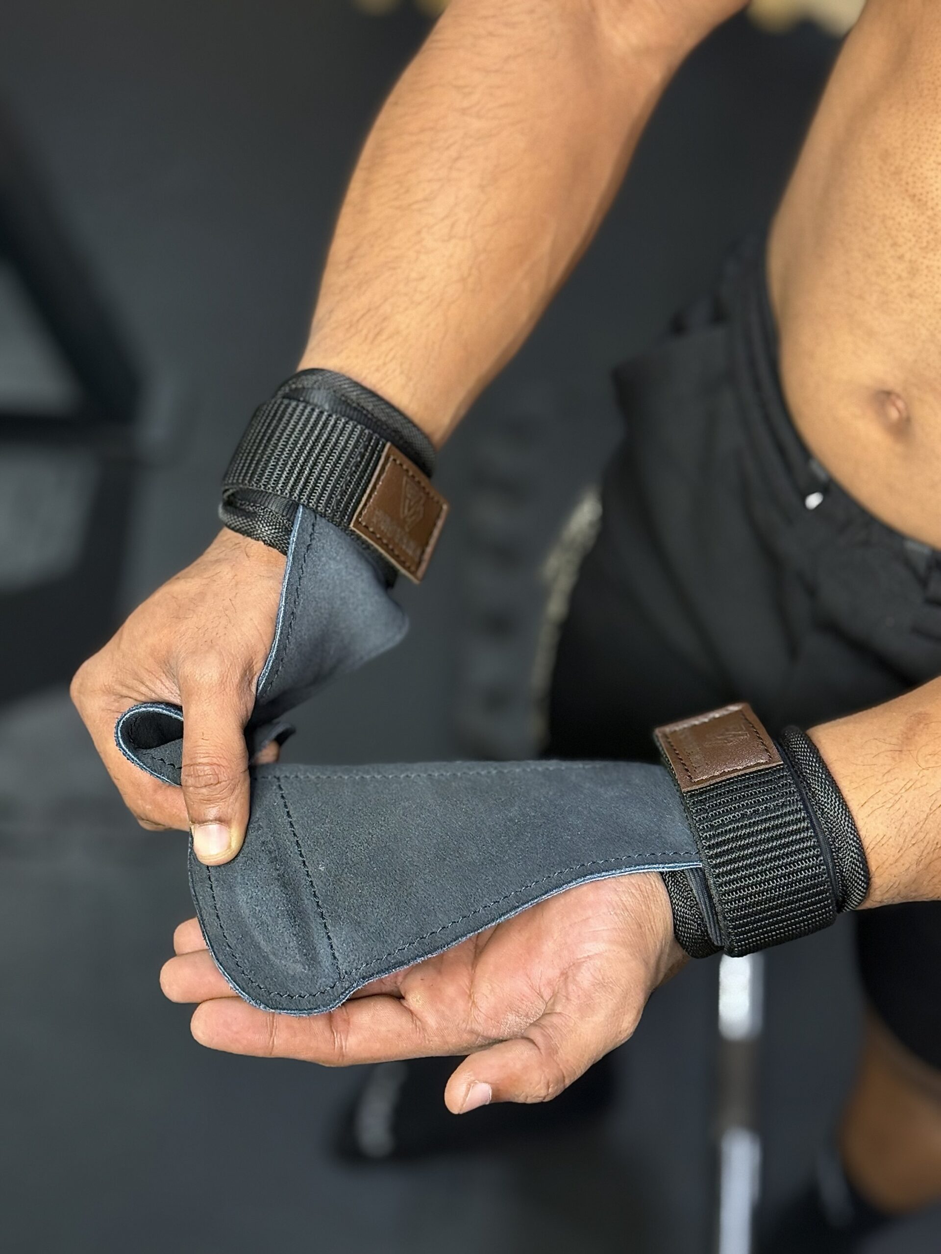 Leather hook Grip