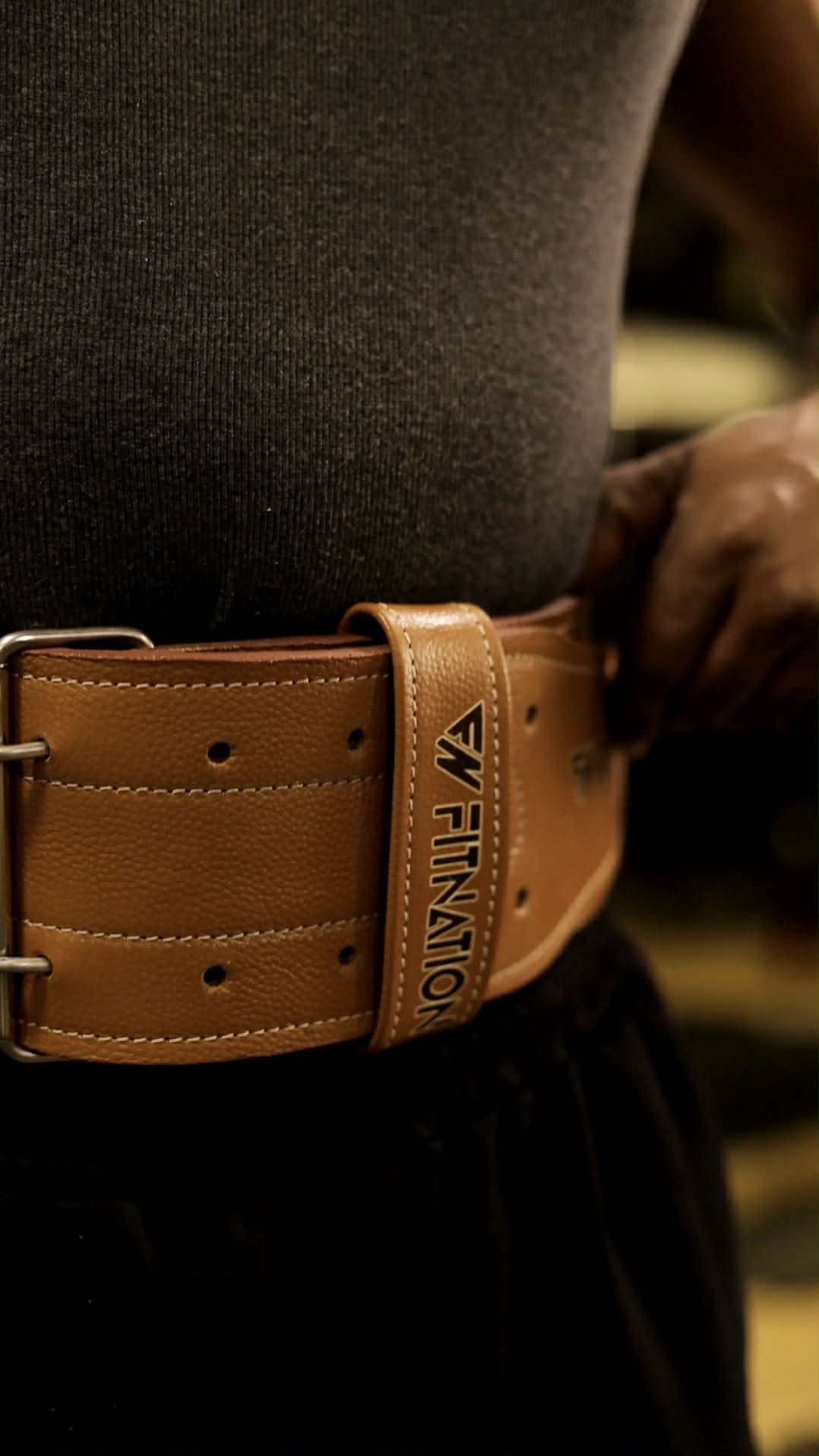 LEATHER PREMIUM POWERLIFTING BELT - Image 3